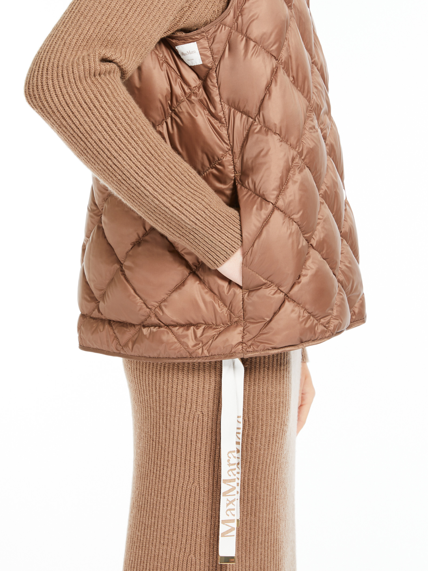 ダウンジャケット・コート MAX MARA WOMEN Cube Trefa Gilet Brown MAX MARA WOMEN Cube Trefa Gilet Brown – MAISONDEFASHION.COM