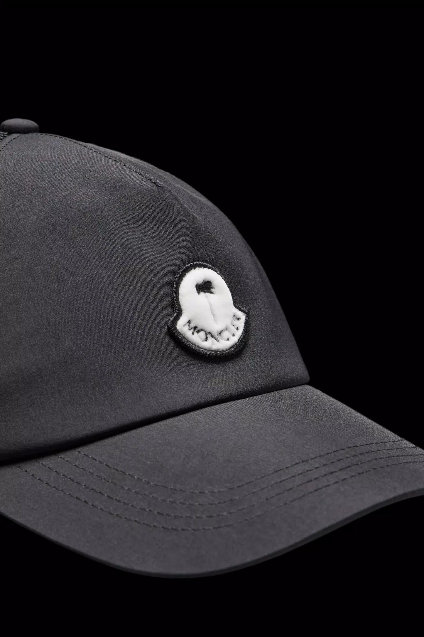 MONCLER GENIUS X 8 MONCLER PALM ANGELS MEN Logo Cap Black