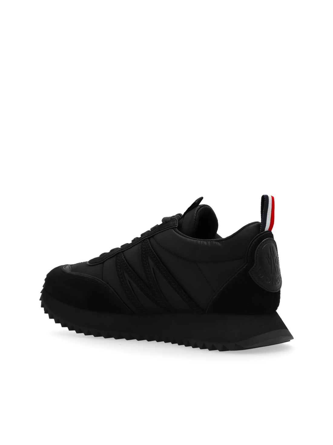 MONCLER Pacey Low Top Sneakers Black - MAISONDEFASHION.COM