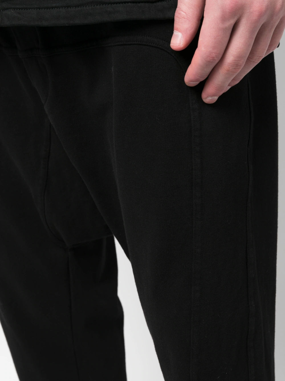 RICK OWENS DRKSHDW Prisoner Knit Pants Black - MAISONDEFASHION.COM