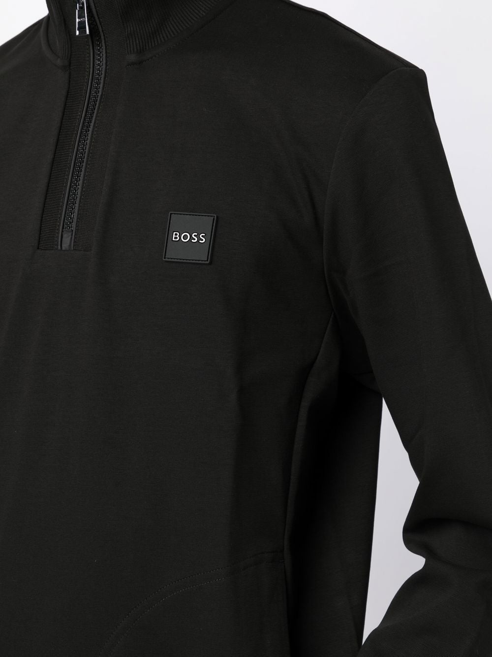 BOSS Sidney Sweatshirt Black - MAISONDEFASHION.COM