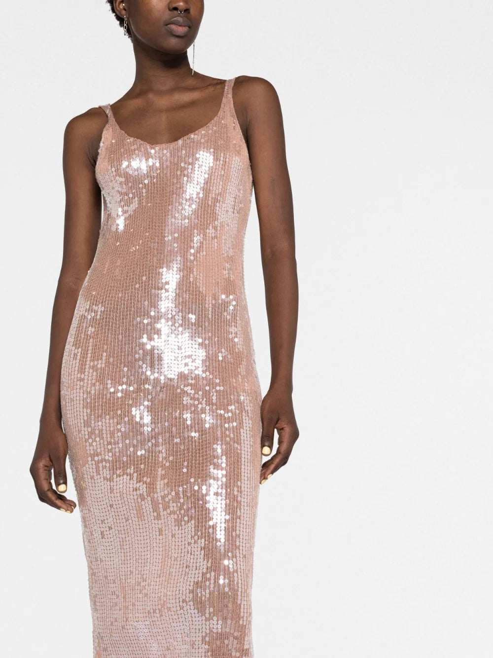 alexander wang sequin dress alexanderwang Alexander Wang Draped Sequin Mini Cocktail Dress in Blue Nylon