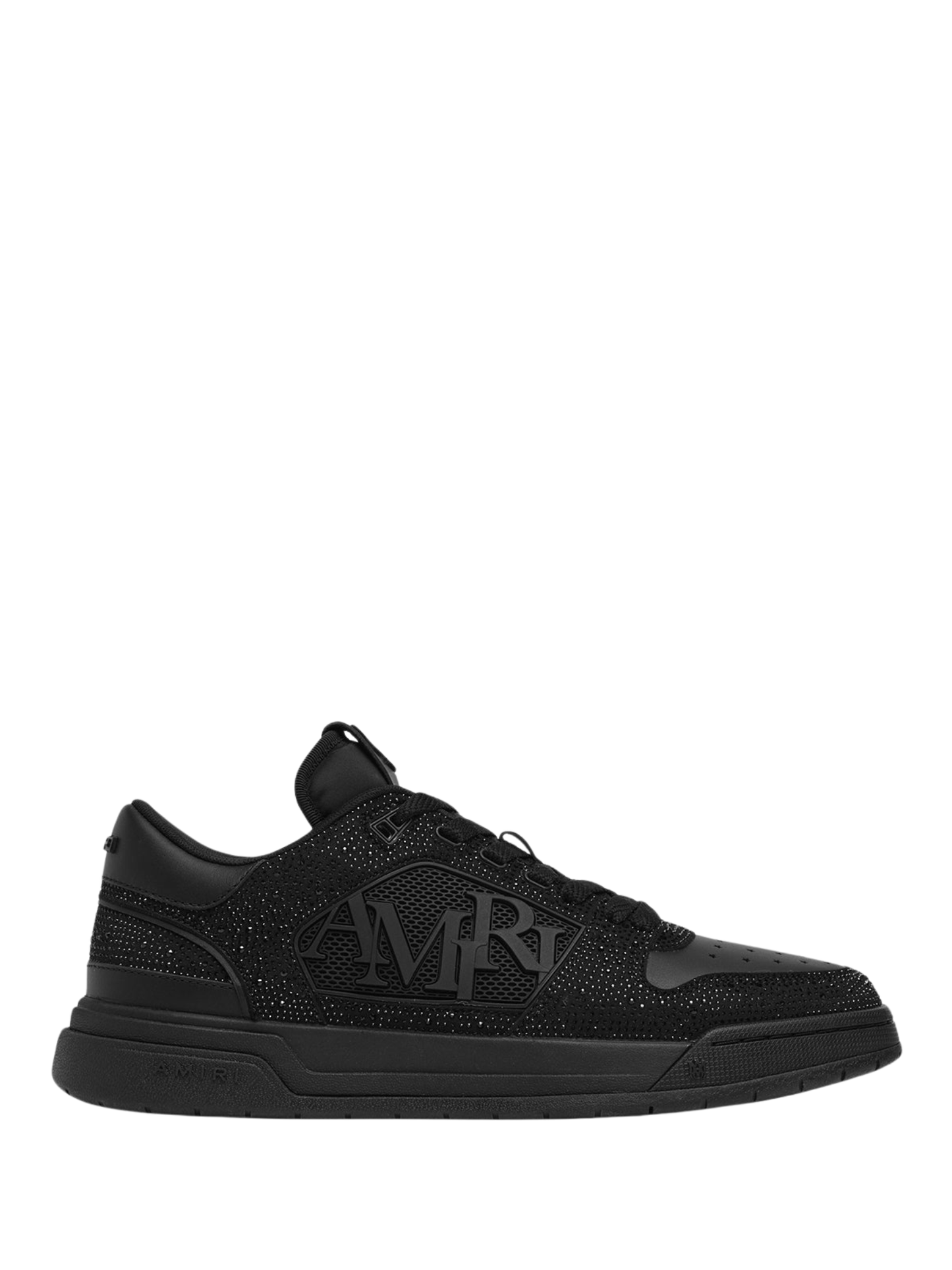 AMIRI Crystal Classic Low Sneakers Black - MAISONDEFASHION.COM