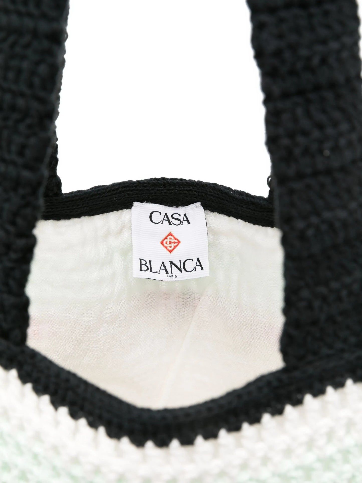 【関税込み】Crochet Shopper Bag - Casablanca - Cotton - Whit Casablanca - COTTON CROCHET BAG | HBX - Globally Curated