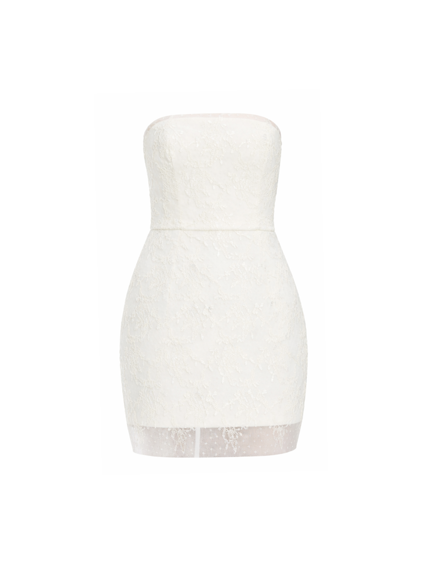 BARDOT WOMEN Franca Hourglass Mini Dress Ivory - MAISONDEFASHION.COM