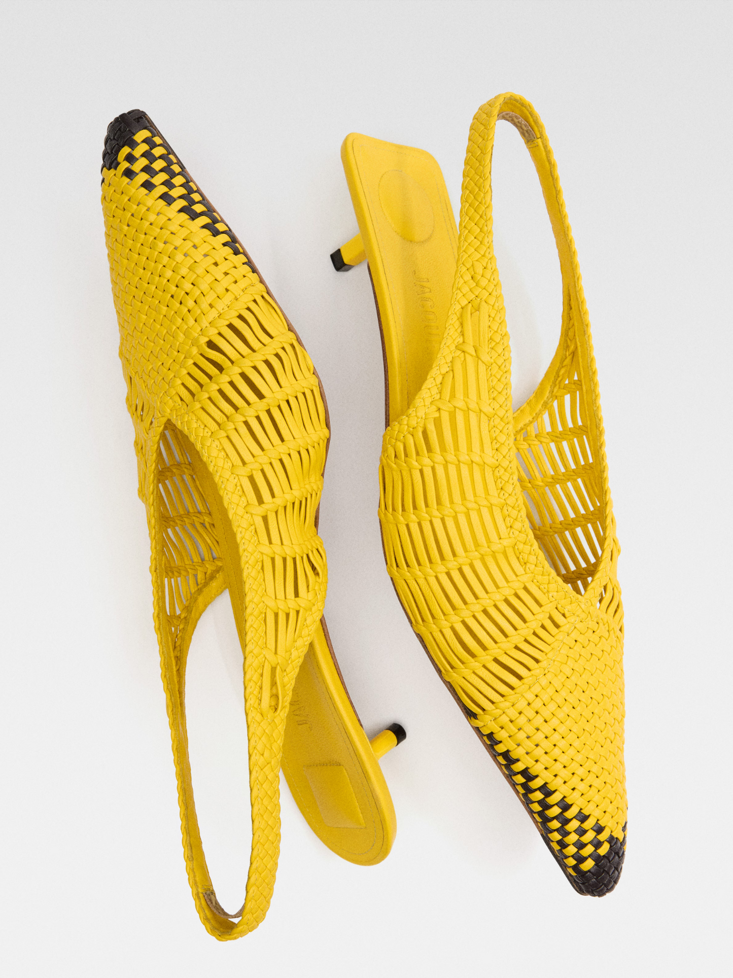 パンプス JACQUEMUS WOMEN Les Cubisto Banane B Slingbacks Yellow JACQUEMUS WOMEN Les Cubisto Banane B Slingbacks Yellow