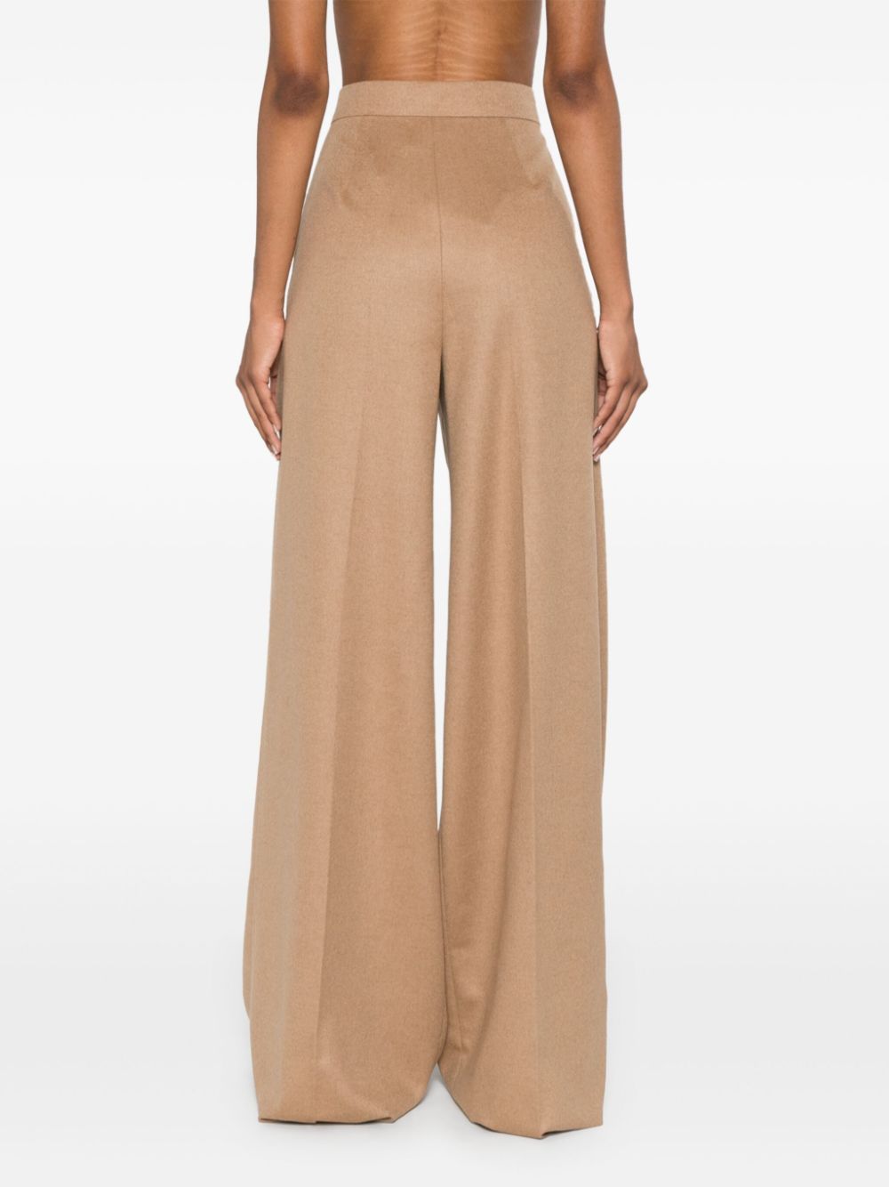 パンツ MAX MARA WOMEN Fagus Long Trousers Light Brown MAX MARA WOMEN Fagus Long Trousers Light Brown