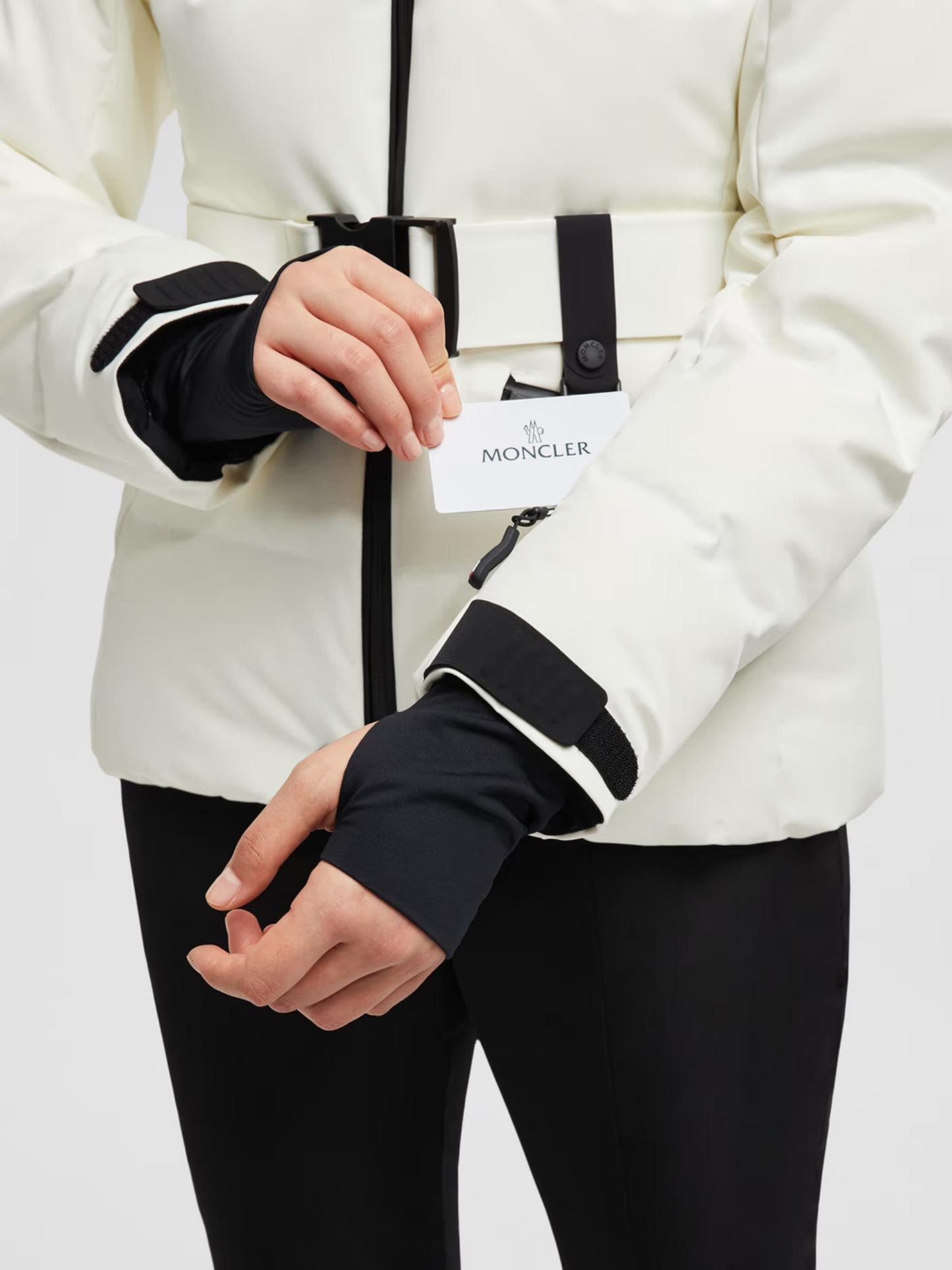 ダウンジャケット・コート MONCLER GRENOBLE WOMEN Tolima Ski Jacket White MONCLER GRENOBLE WOMEN Tolima Ski Jacket White
