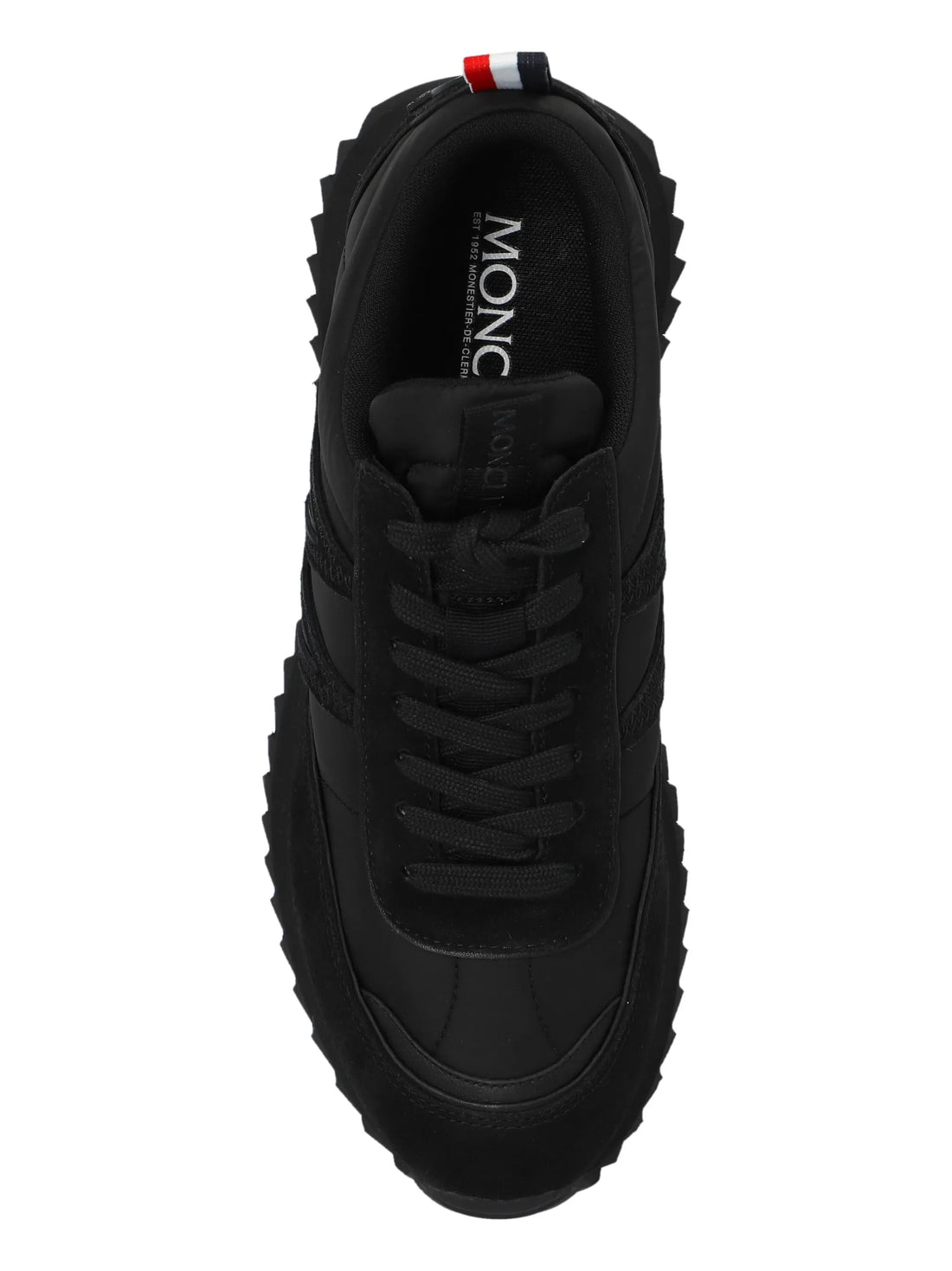 MONCLER Pacey Low Top Sneakers Black - MAISONDEFASHION.COM