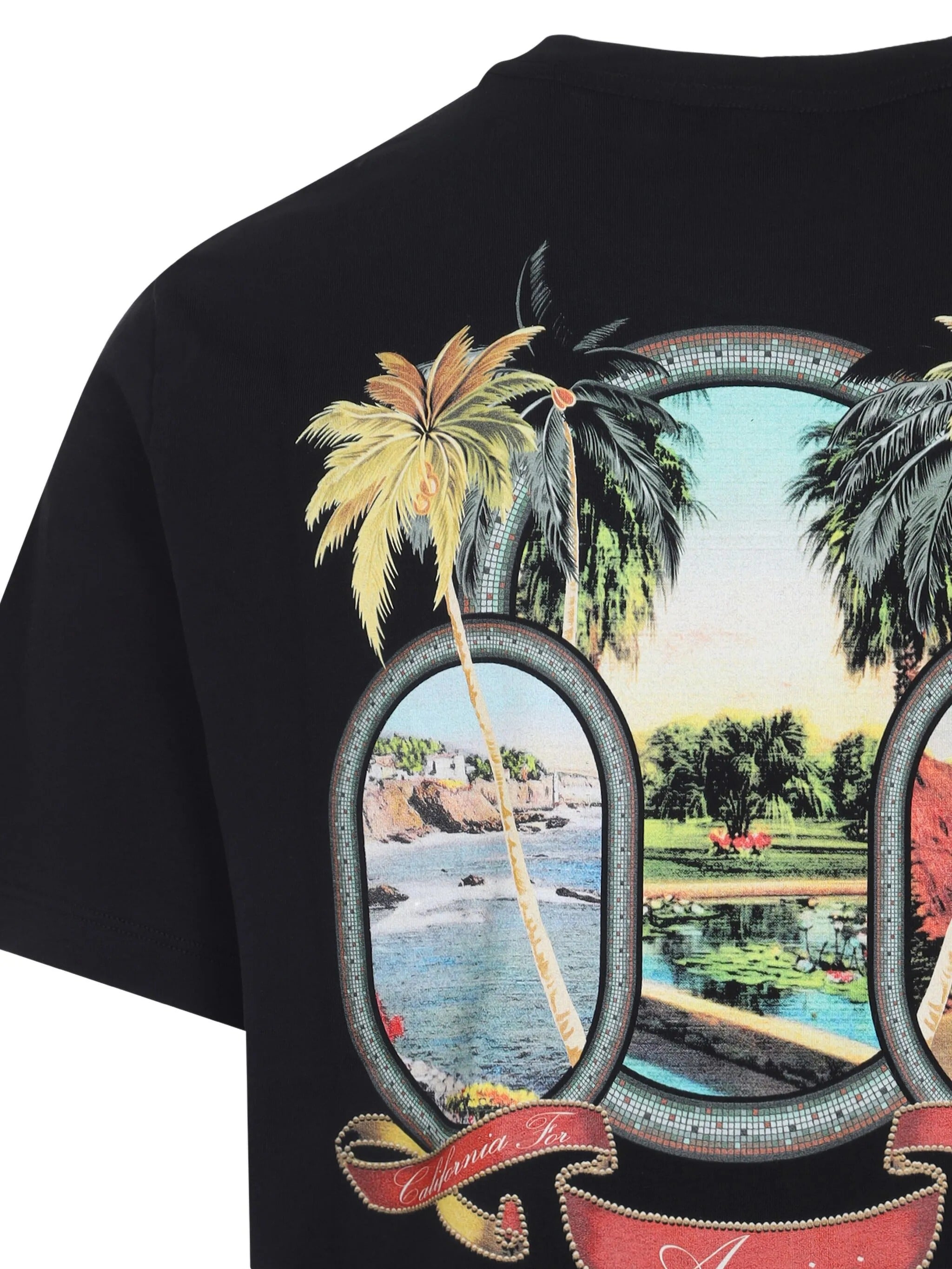 AMIRI MA Paradise Crew Neck T-shirt Black – MAISONDEFASHION.COM