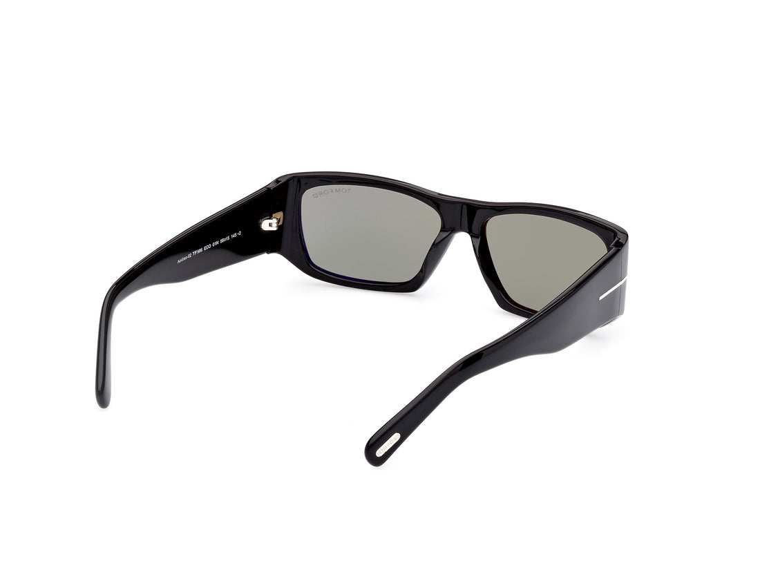 TOM FORD Straight-Arm Sunglasses Black Grey - MAISONDEFASHION.COM