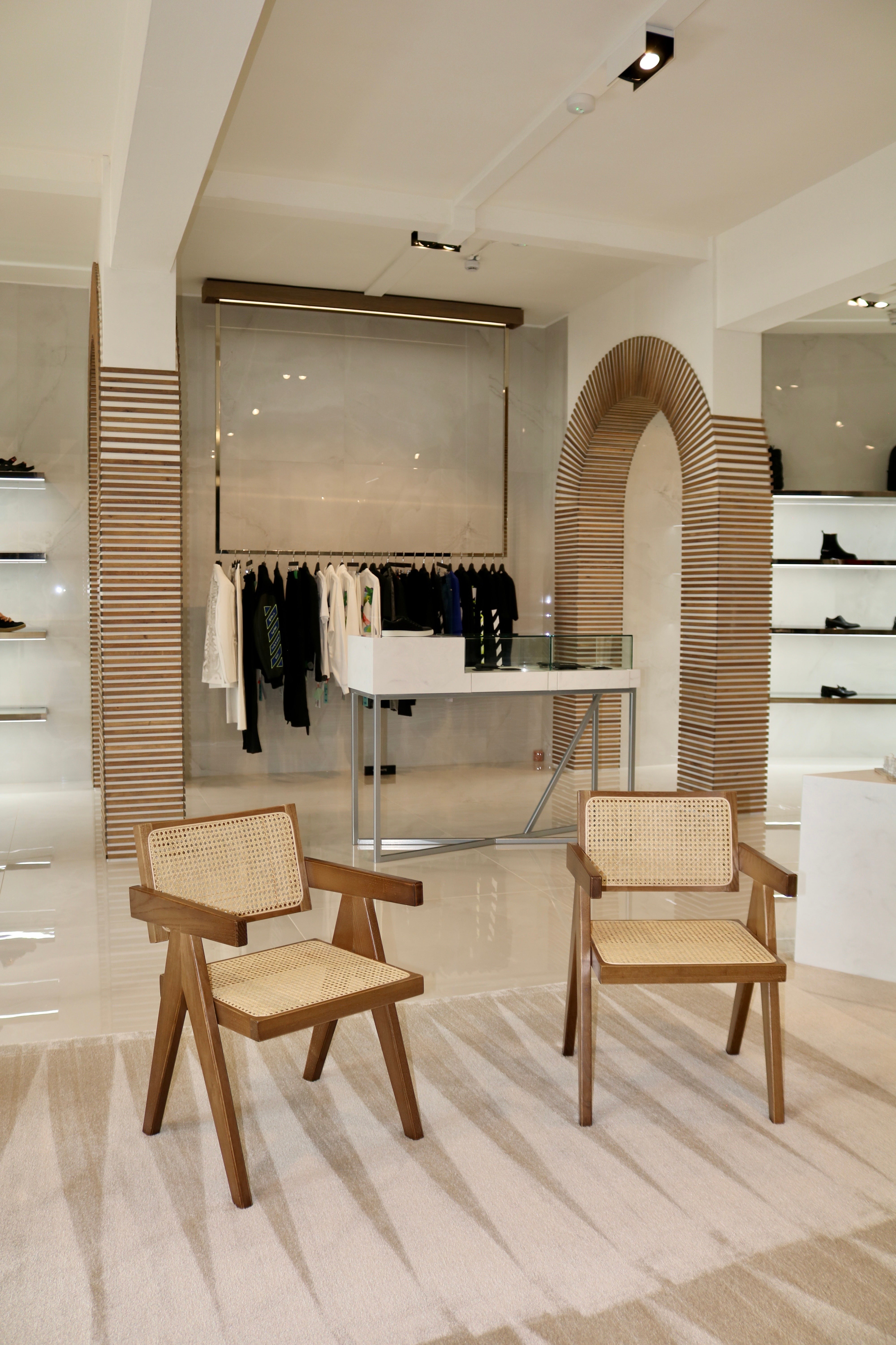 MONCLER WOMEN Pivot Mid High-Top Sneakers Sky Blue