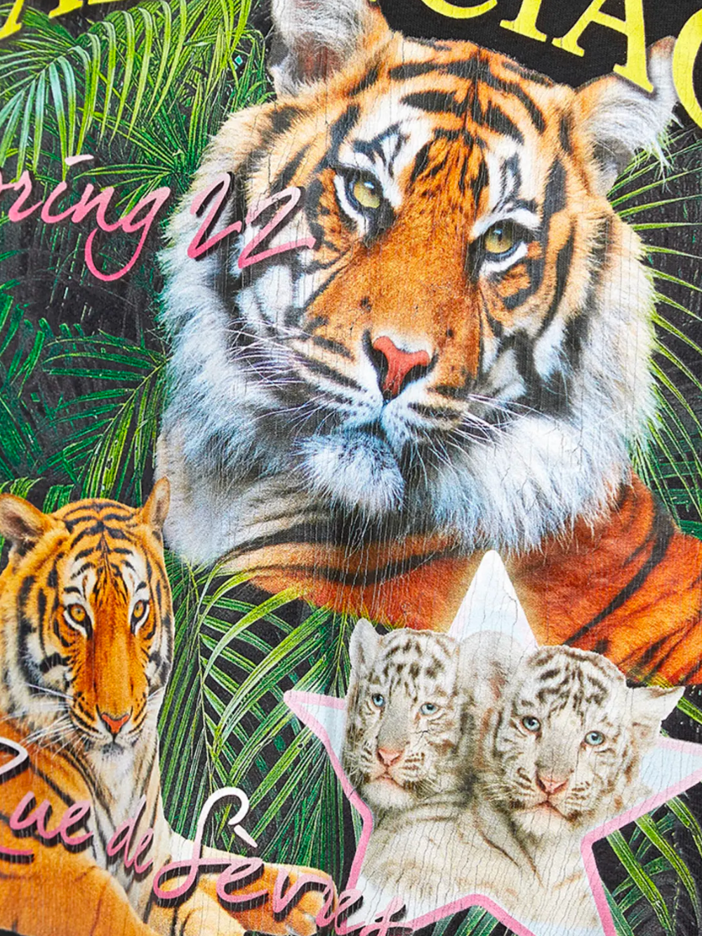 Balenciaga tiger top t shirt