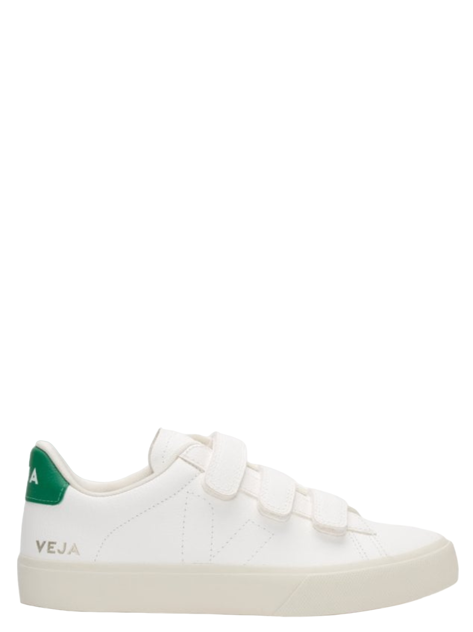 VEJA Recife touch-strap sneakers white/green – MAISONDEFASHION.COM