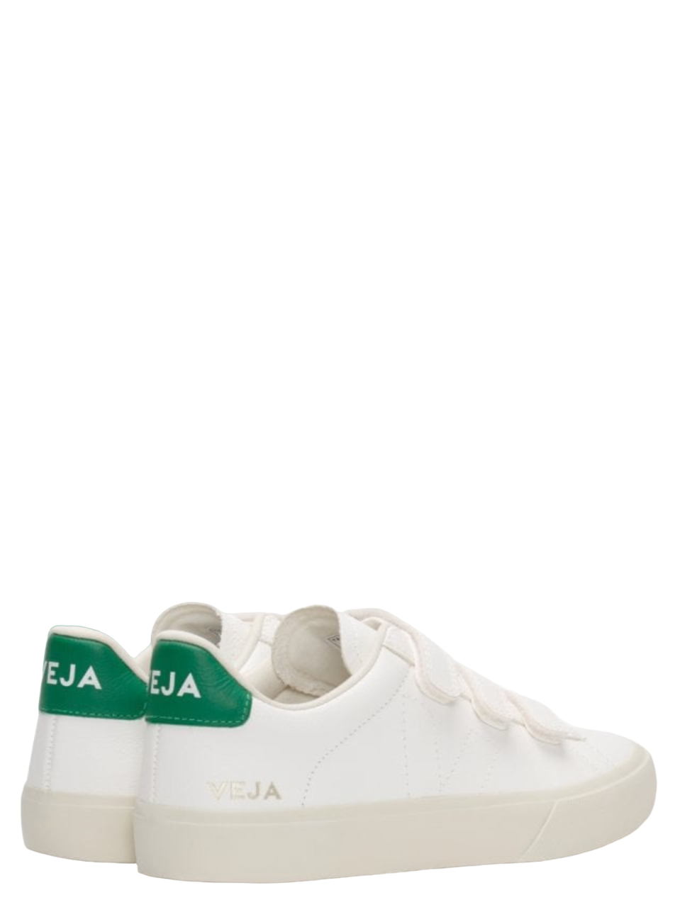 VEJA Recife touch-strap sneakers white/green - MAISONDEFASHION.COM