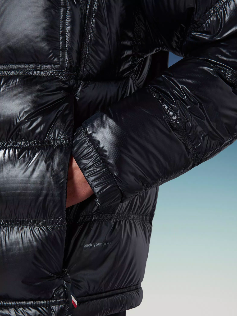 MONCLER GRENOBLE Raffort Short Down Jacket Black - MAISONDEFASHION.COM