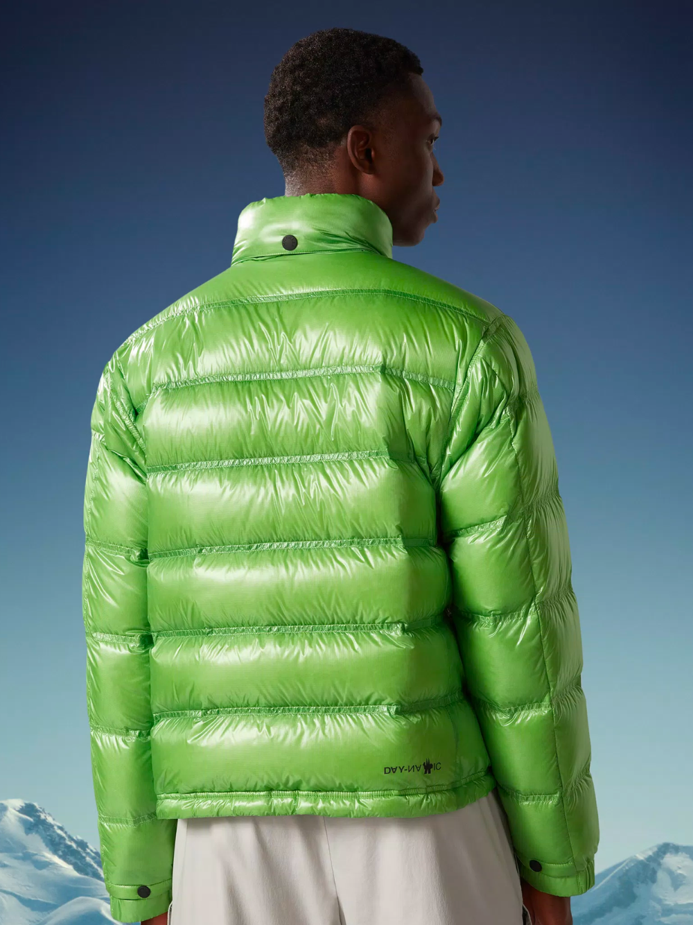MONCLER GRENOBLE Raffort Short Down Jacket Bright Green - MAISONDEFASHION.COM
