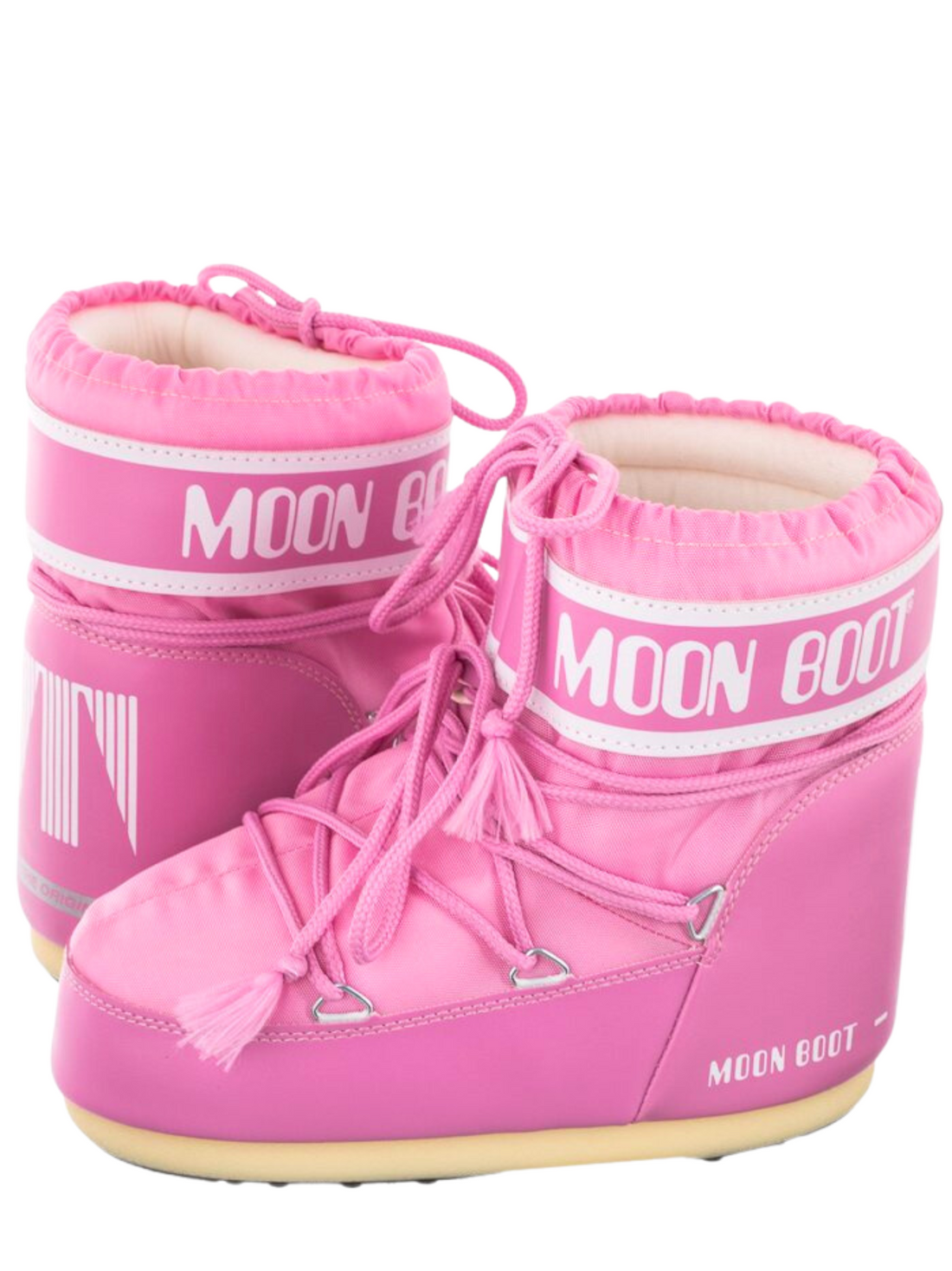 MOON BOOT UNISEX Icon Low Boots Pink - MAISONDEFASHION.COM