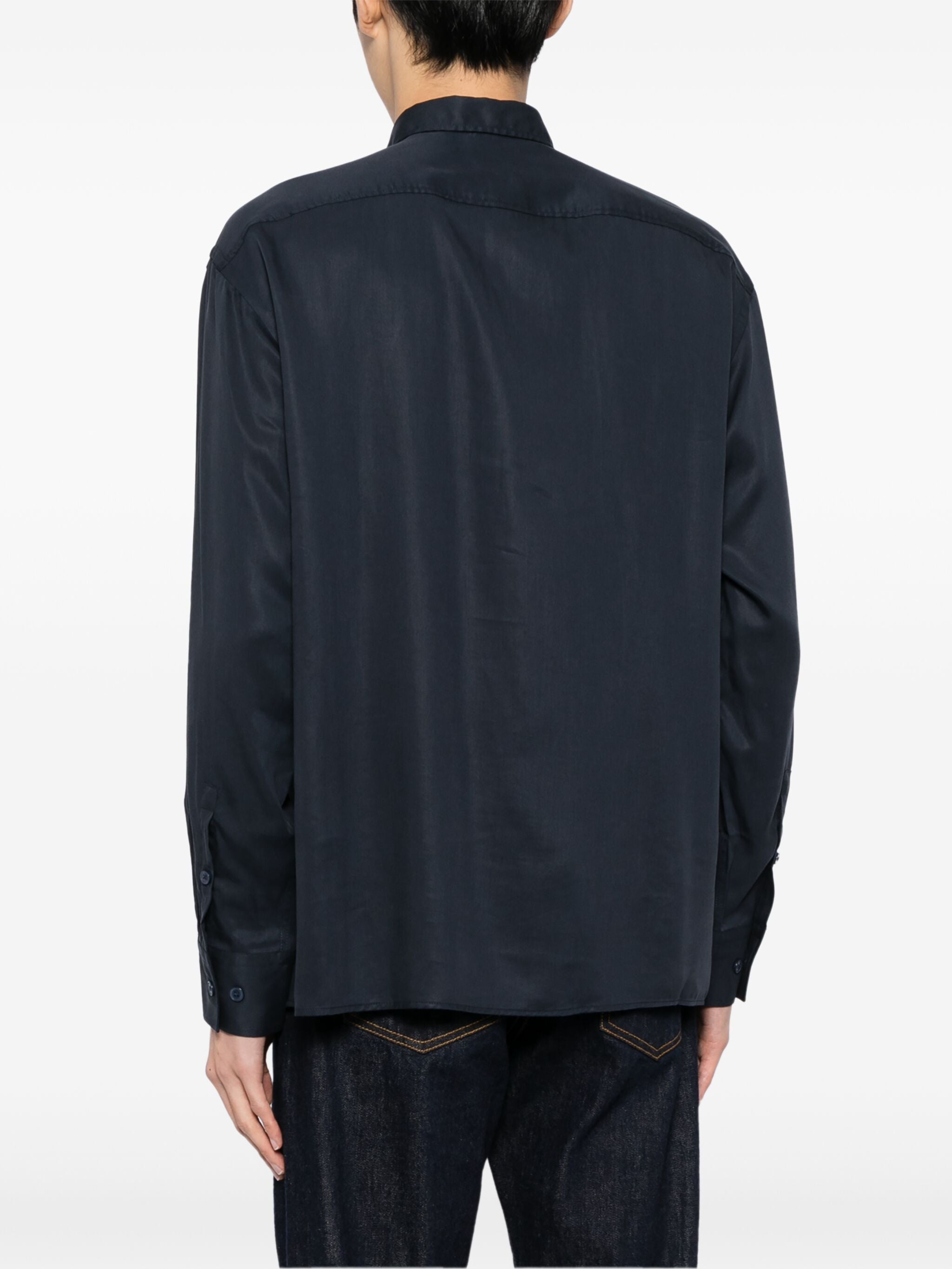 シャツ BOSS C-Cory Long Sleeve Cotton Shirt Navy BOSS C-Cory Long Sleeve Cotton Shirt Navy – MAISONDEFASHION.COM