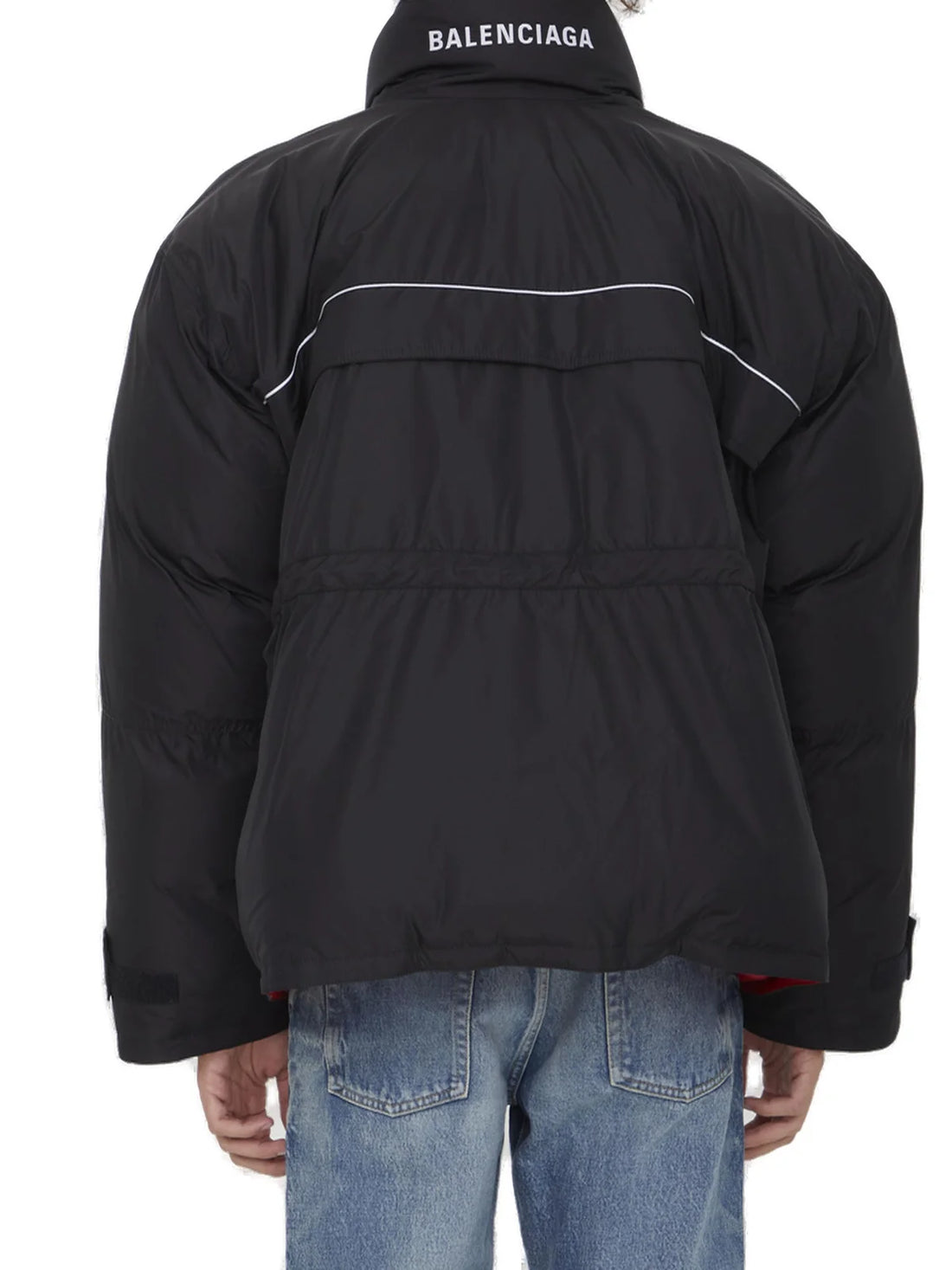 BALENCIAGA UNISEX Oversized Padded Jacket Black - MAISONDEFASHION.COM