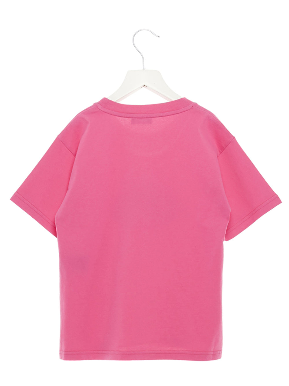 BALENCIAGA KIDS Bonjour Short-sleeved T-shirt Pink - MAISONDEFASHION.COM