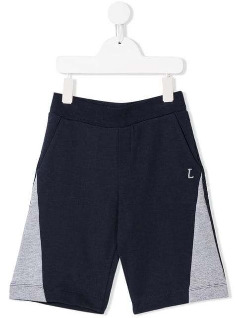 LANVIN ENFANT Navy Shorts - Maison De Fashion 
