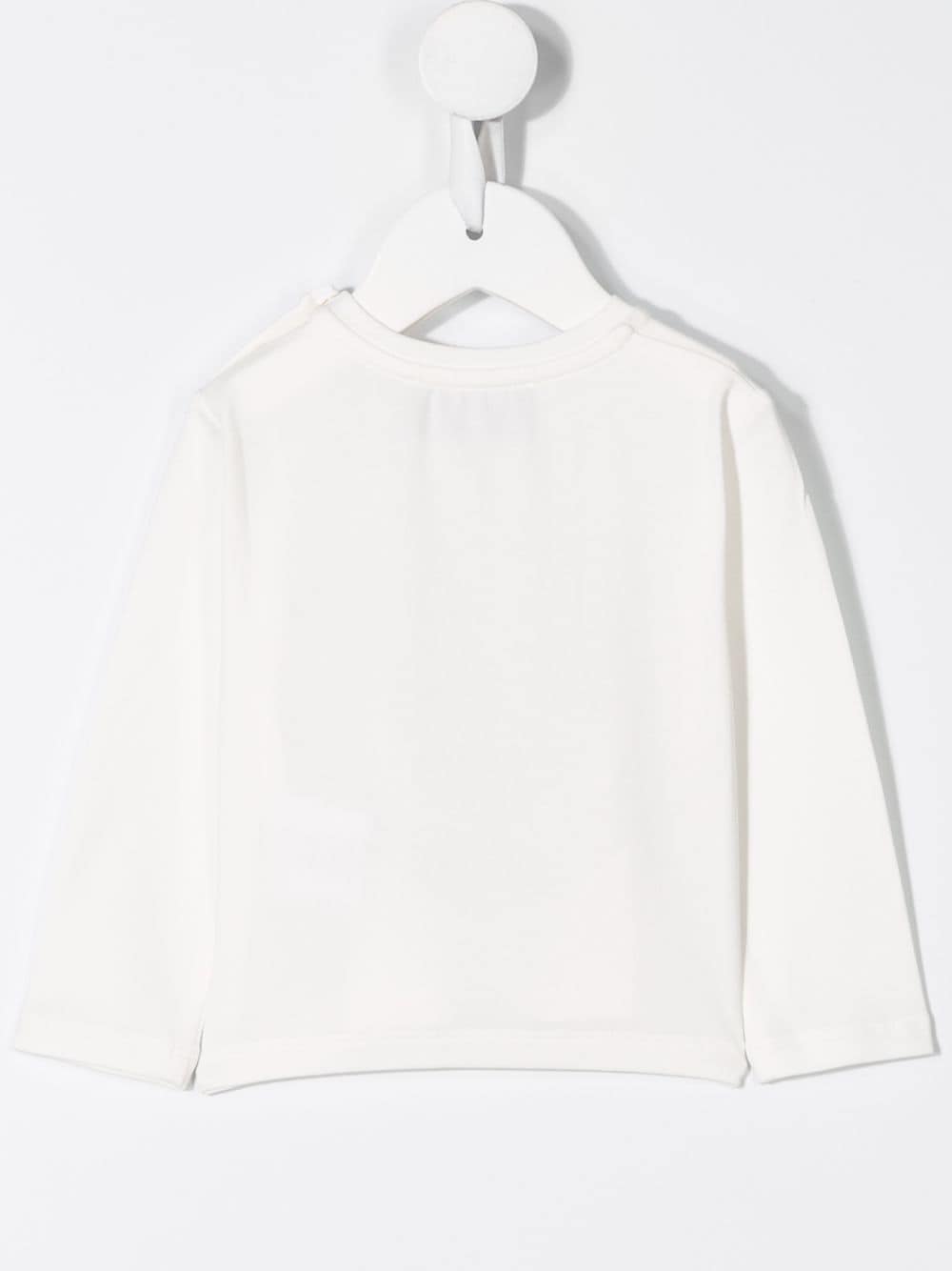 VERSACE KIDS Baby Logo Print T-Shirt White - MAISONDEFASHION.COM