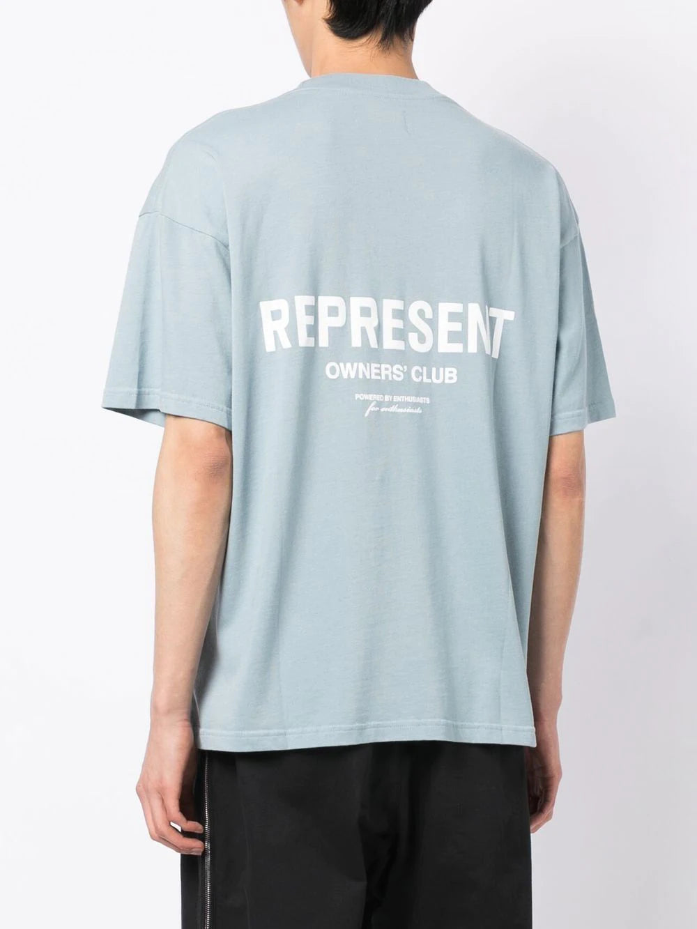 REPRESENT Owners Club T-Shirt Powder Blue – MAISONDEFASHION.COM