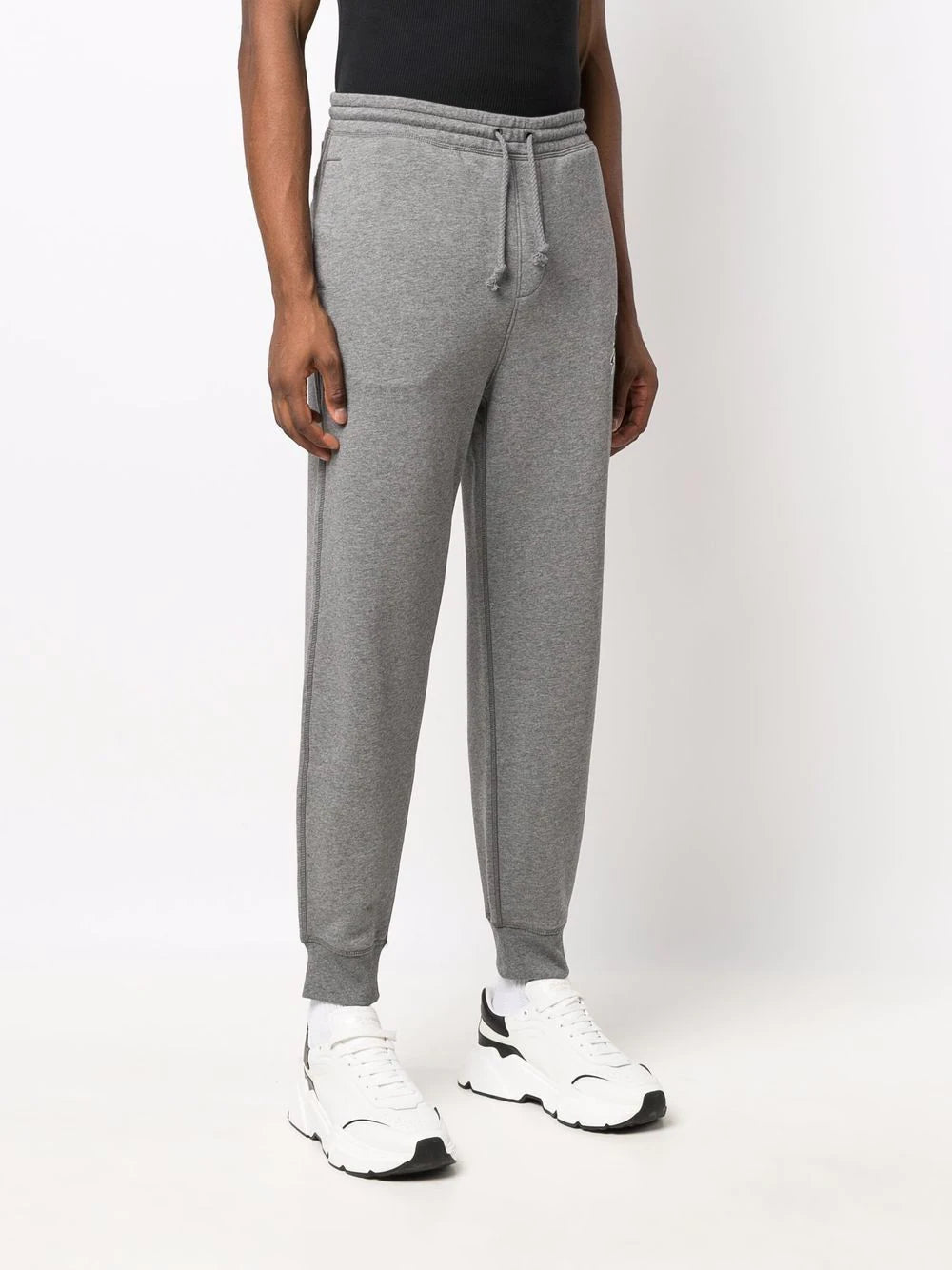 BOSS X RUSSELL ATHLETIC College Logo Sweatpants Grey - MAISONDEFASHION.COM