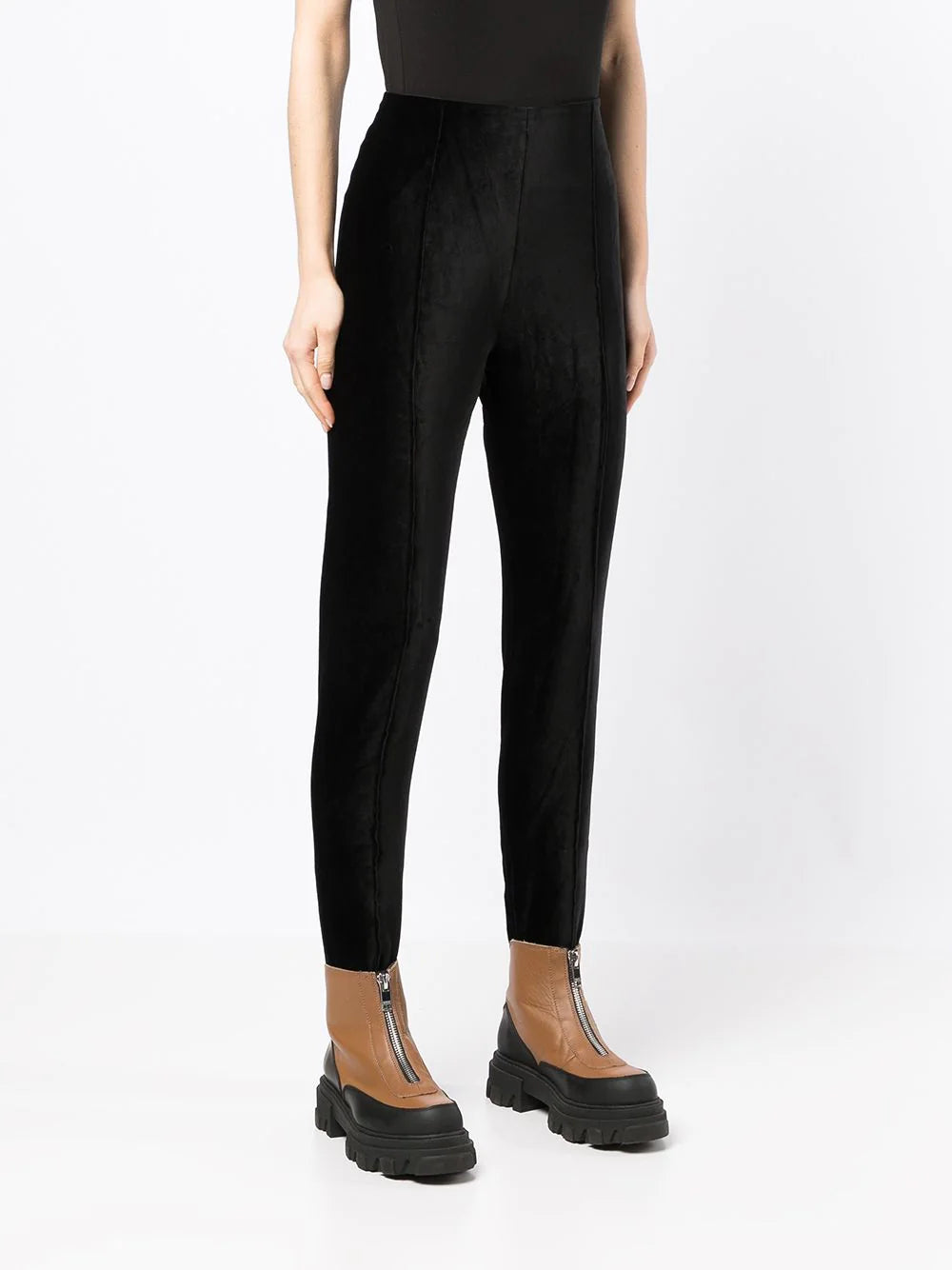 KENZO Women's Trousers Black - MAISONDEFASHION.COM