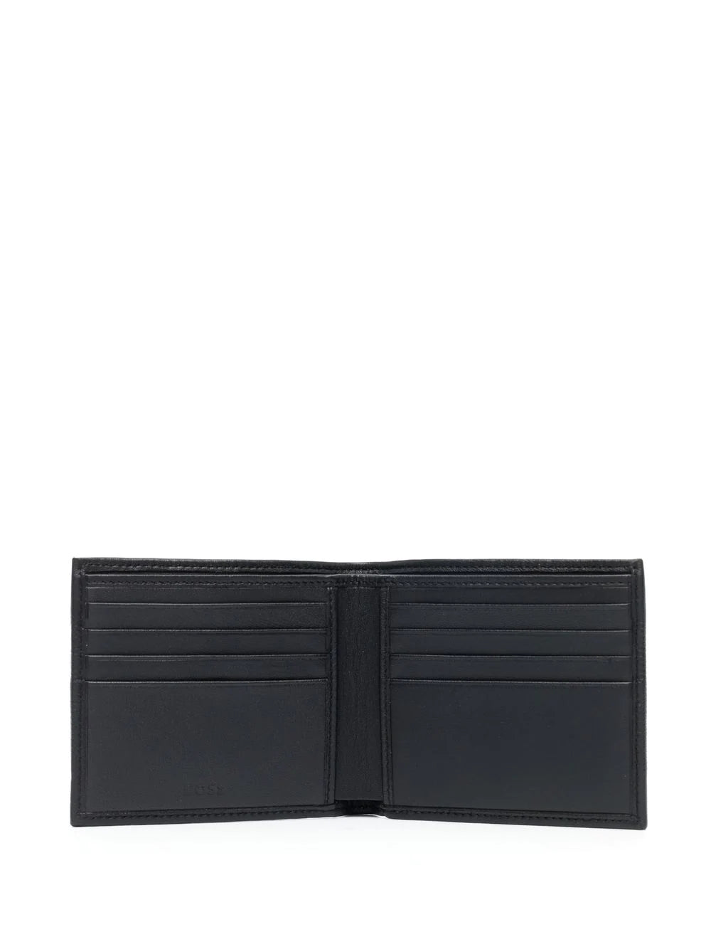 BOSS GBBM Wallet Lamb Leather Black - MAISONDEFASHION.COM