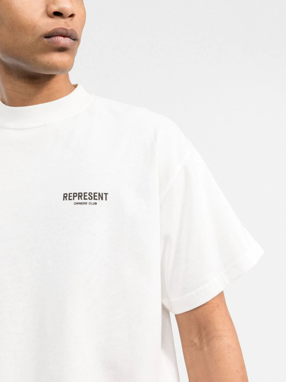 REPRESENT Owners Club T-Shirt Flat White - MAISONDEFASHION.COM