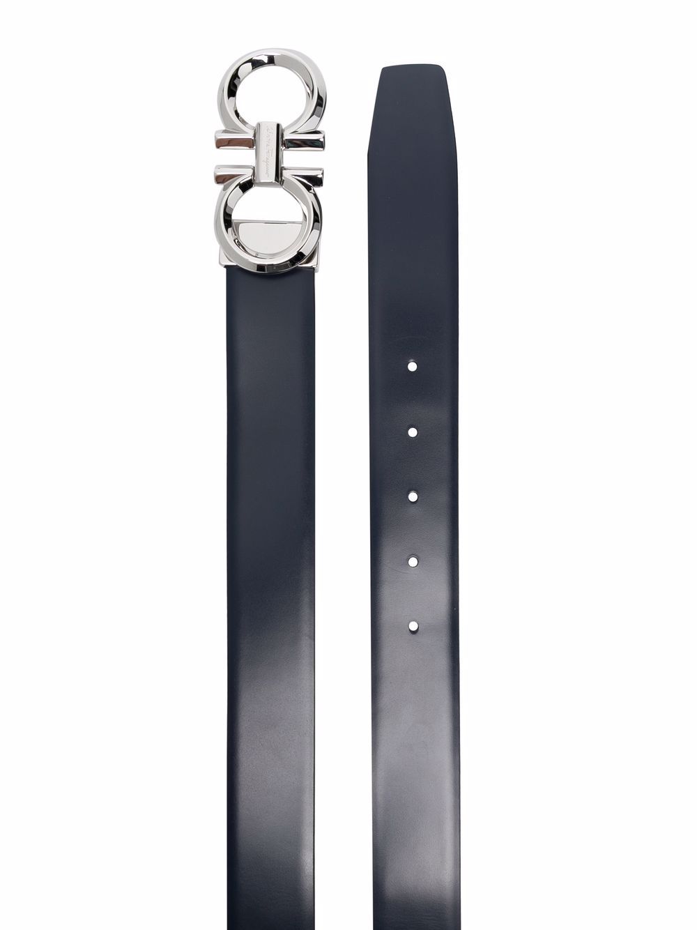 SALVATORE FERRAGAMO Gancini Buckle Belt Black - MAISONDEFASHION.COM