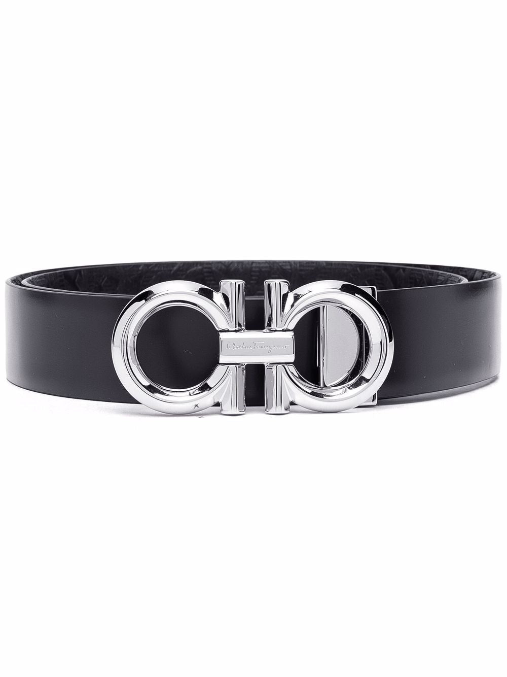 SALVATORE FERRAGAMO Gancini Buckle Belt Black - MAISONDEFASHION.COM