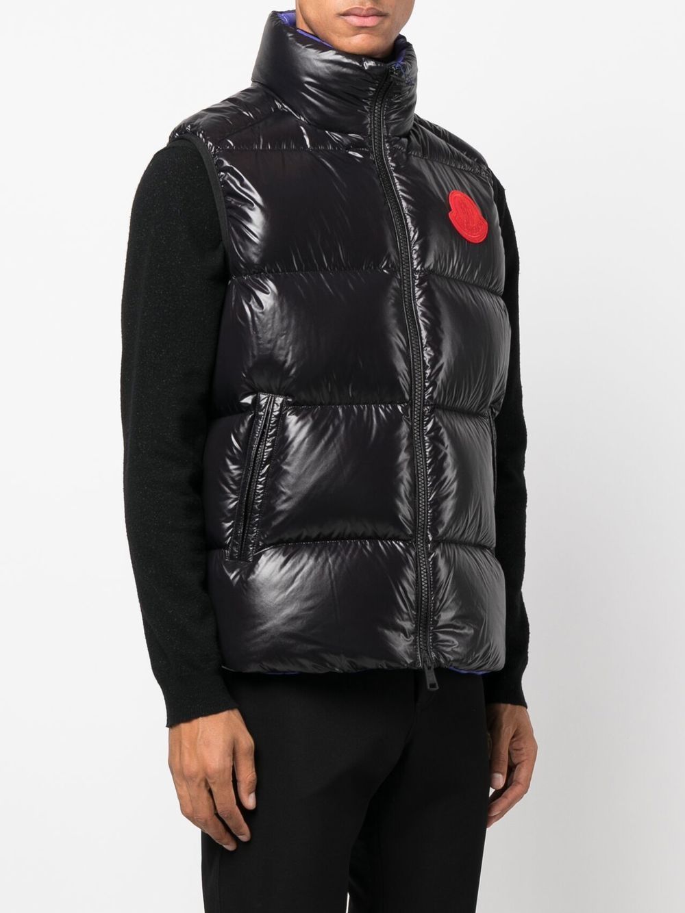 MONCLER GENIUS X 2 MONCLER 1952 Sumido Vest Black - MAISONDEFASHION.COM