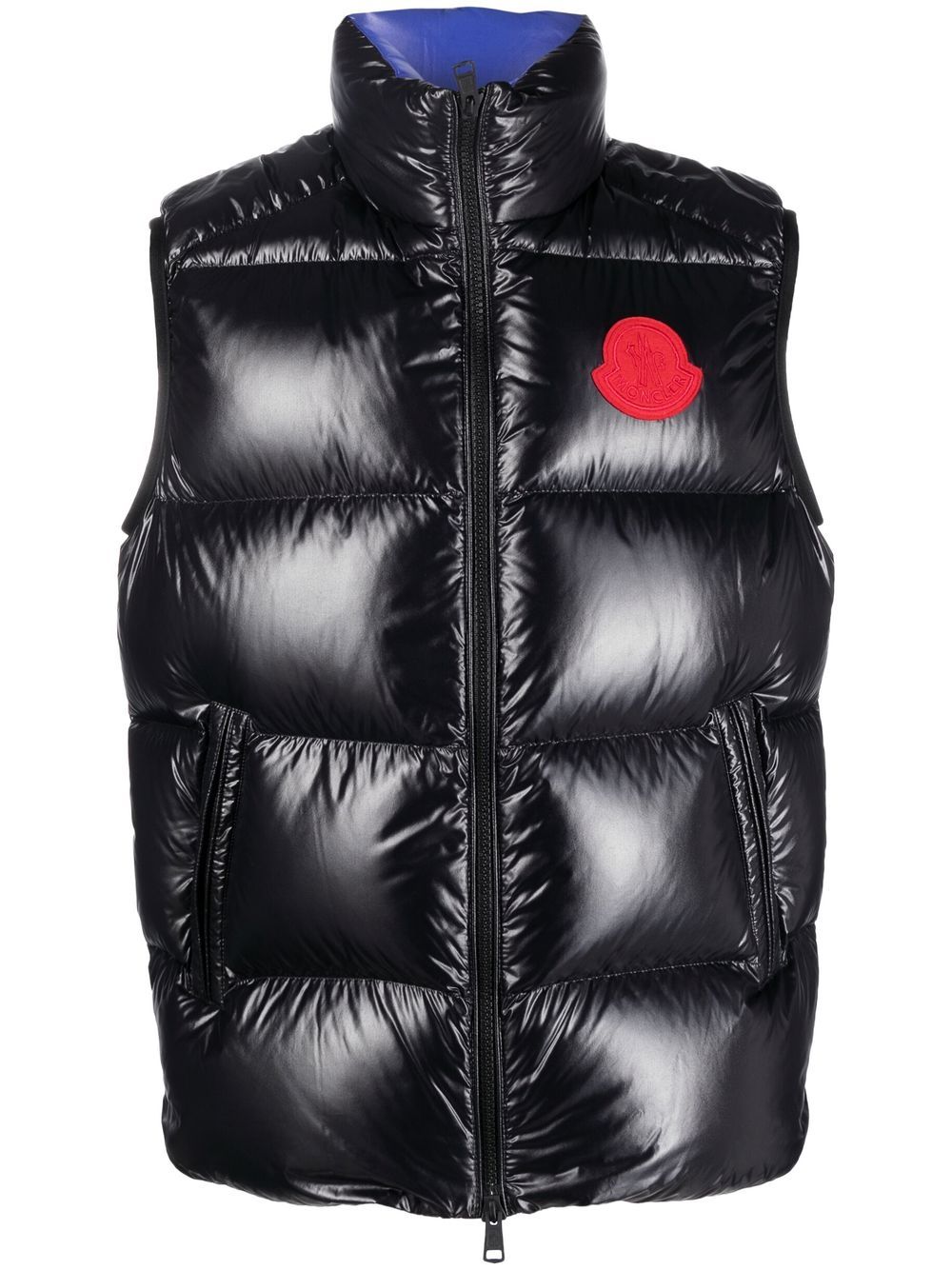 MONCLER GENIUS X 2 MONCLER 1952 Sumido Vest Black - MAISONDEFASHION.COM