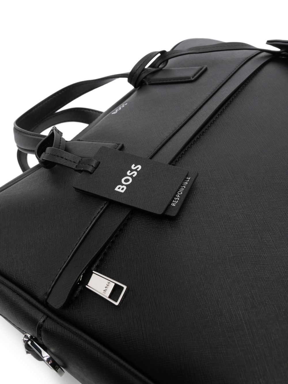 BOSS Zair Briefcase Black - MAISONDEFASHION.COM