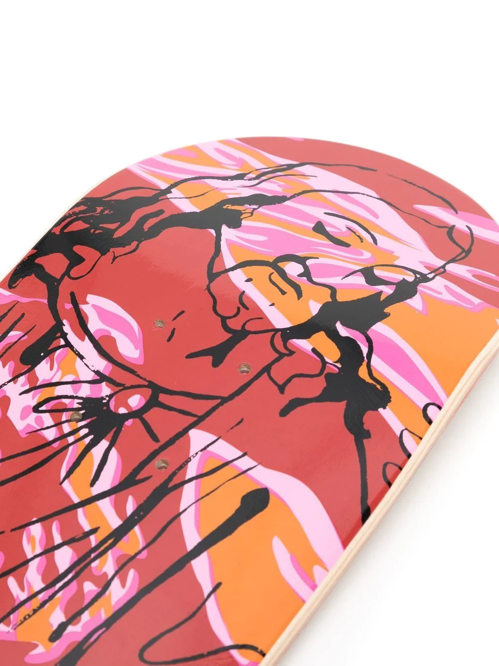 MAHARISHI Maha Warhol Jesus Skate Deck Pink - MAISONDEFASHION.COM