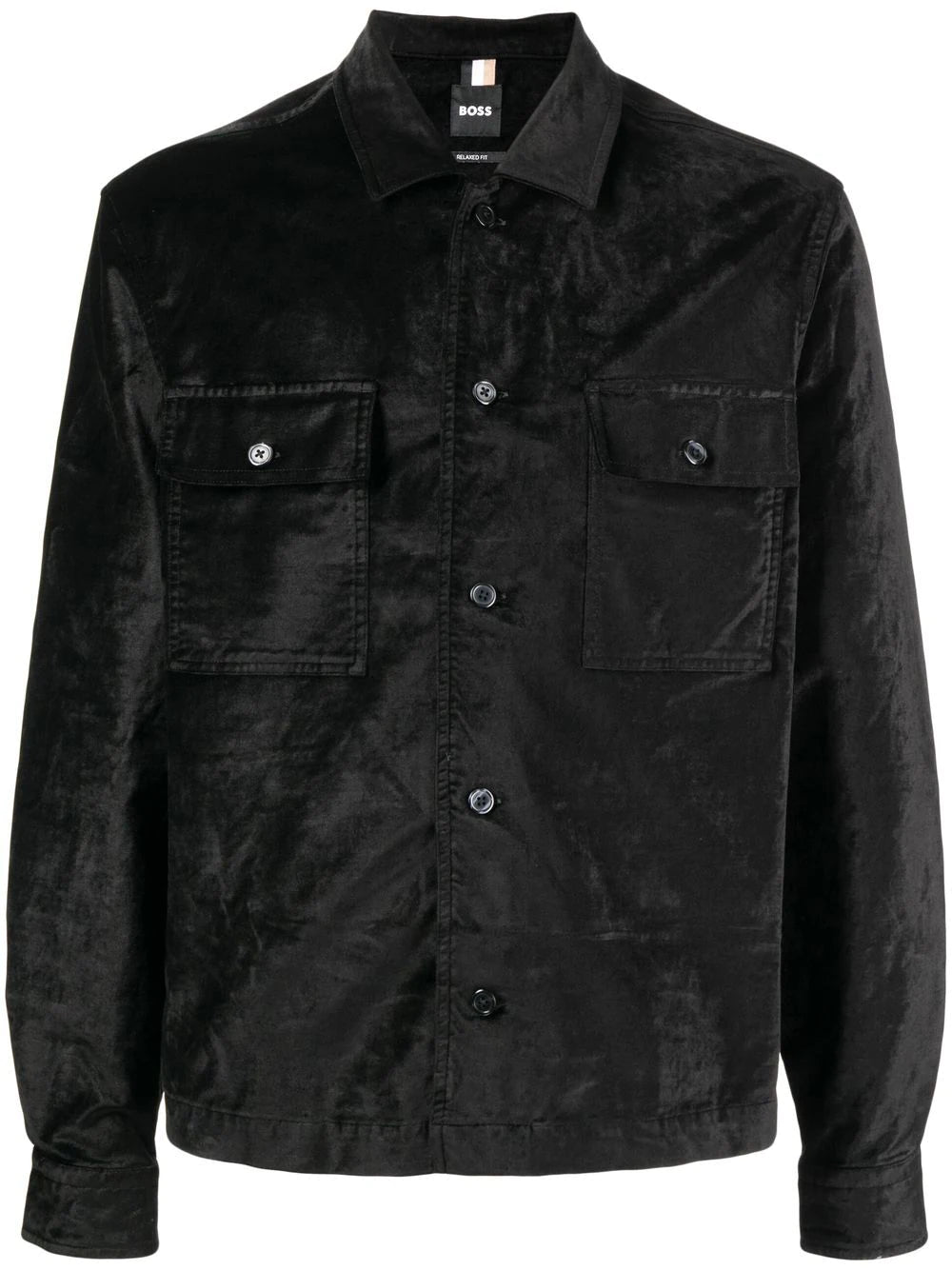 BOSS Nolan Shirt Black - MAISONDEFASHION.COM