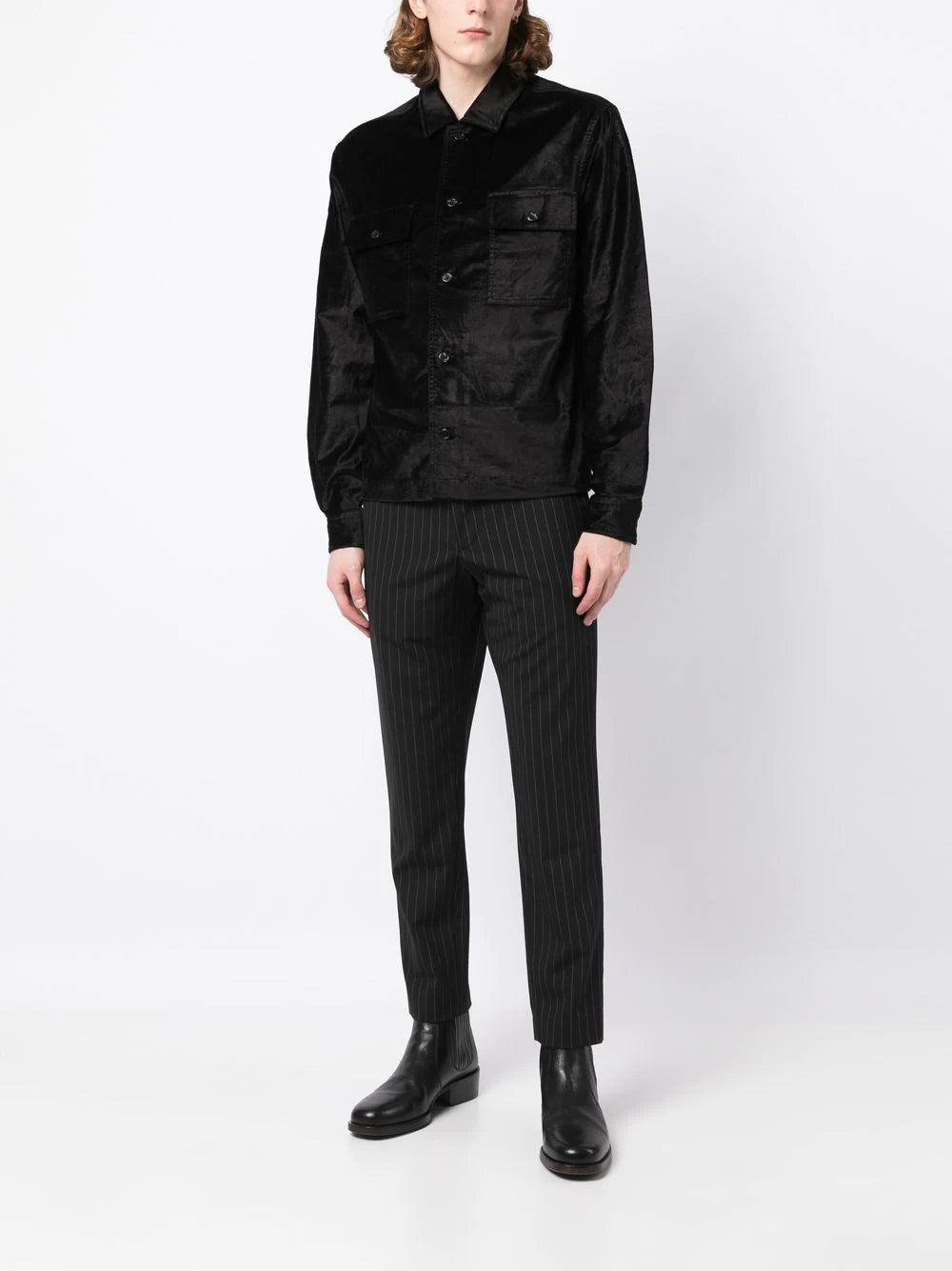 BOSS Nolan Shirt Black - MAISONDEFASHION.COM