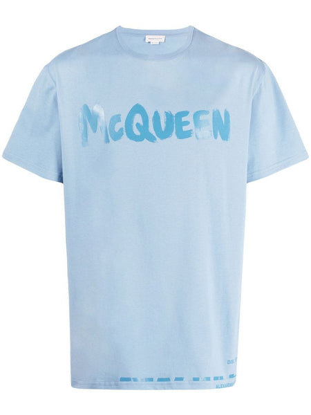 Tシャツ・カットソー ALEXANDER MCQUEEN Men T Shirts 759442QVZ290900 Blue 19303015_42421165_1000.jpg
