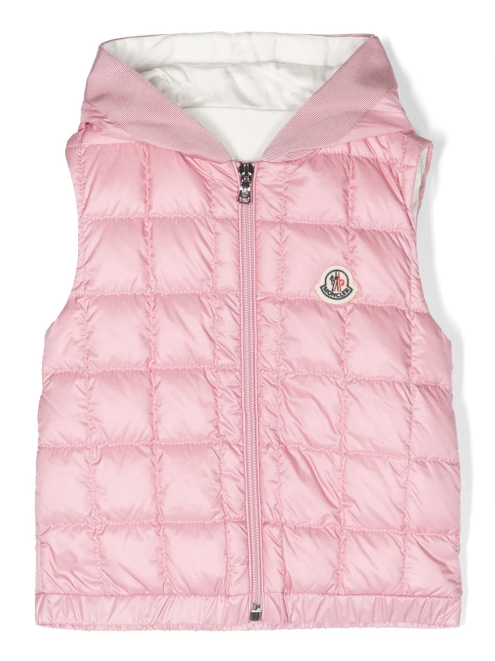 MONCLER BABY Jouzas Quilted Vest Pink - MAISONDEFASHION.COM