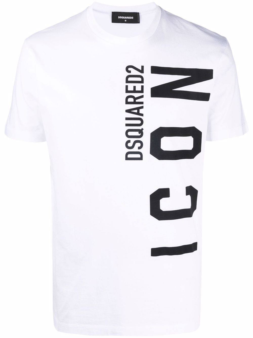 DSQUARED2 Icon T-Shirt White - MAISONDEFASHION.COM