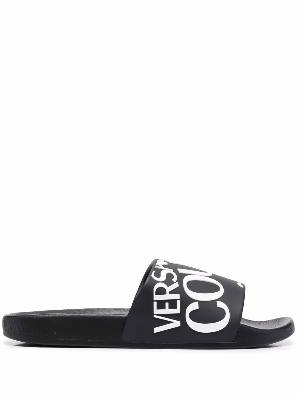 VERSACE JEANS COUTURE WOMEN Logo Sliders - MAISONDEFASHION.COM