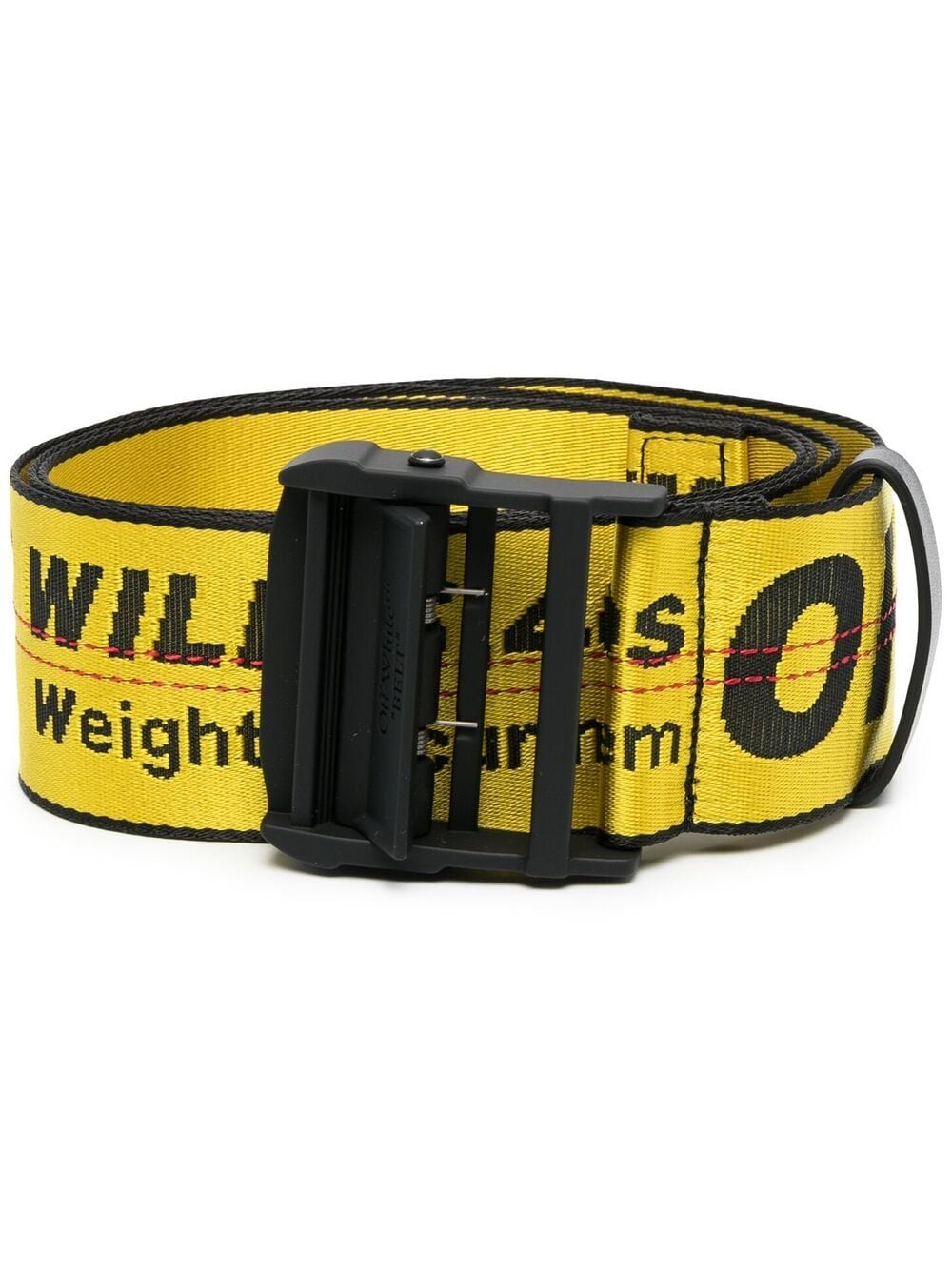 OFF-WHITE Travel Luggage Belt Yellow - MAISONDEFASHION.COM