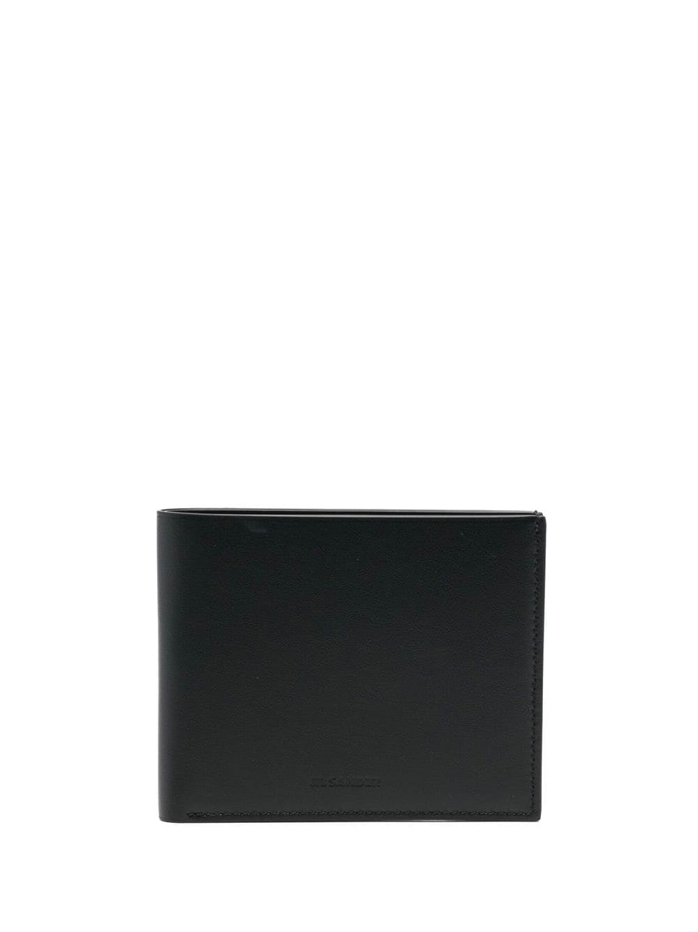 JIL SANDER Pocket Wallet Black - MAISONDEFASHION.COM