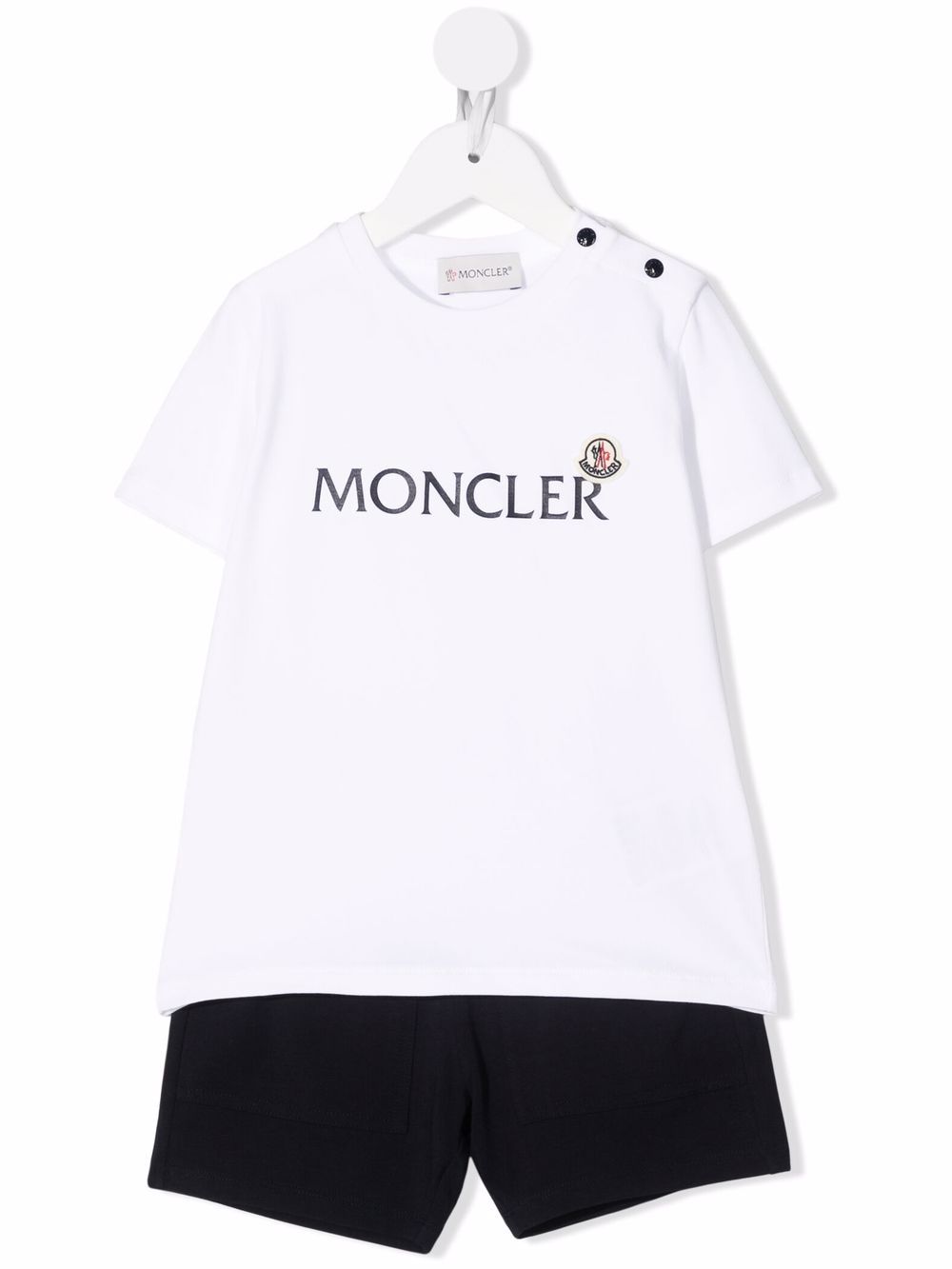 MONCLER BABY Logo Set - MAISONDEFASHION.COM