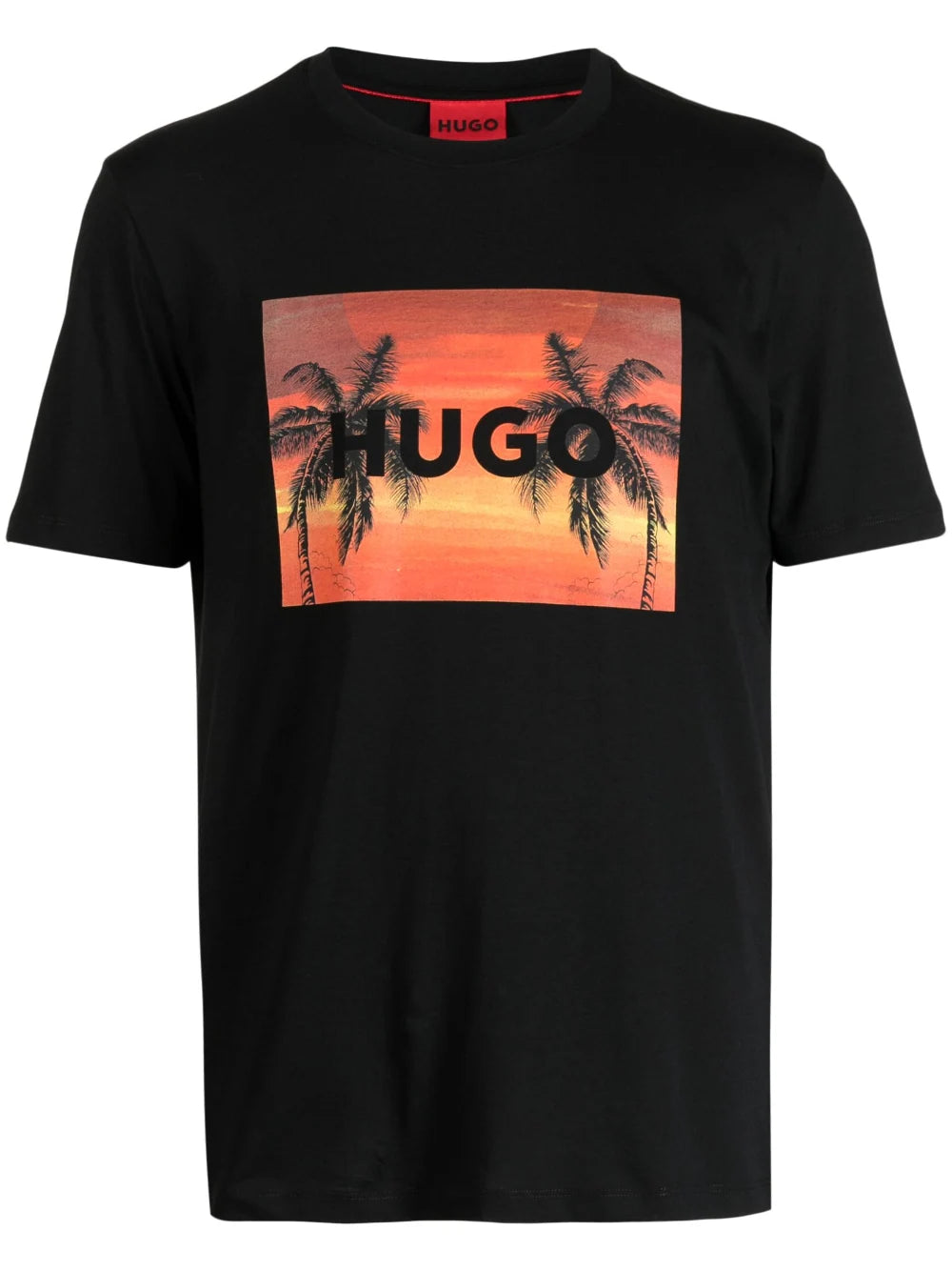 HUGO Dulive T-shirt Black - MAISONDEFASHION.COM