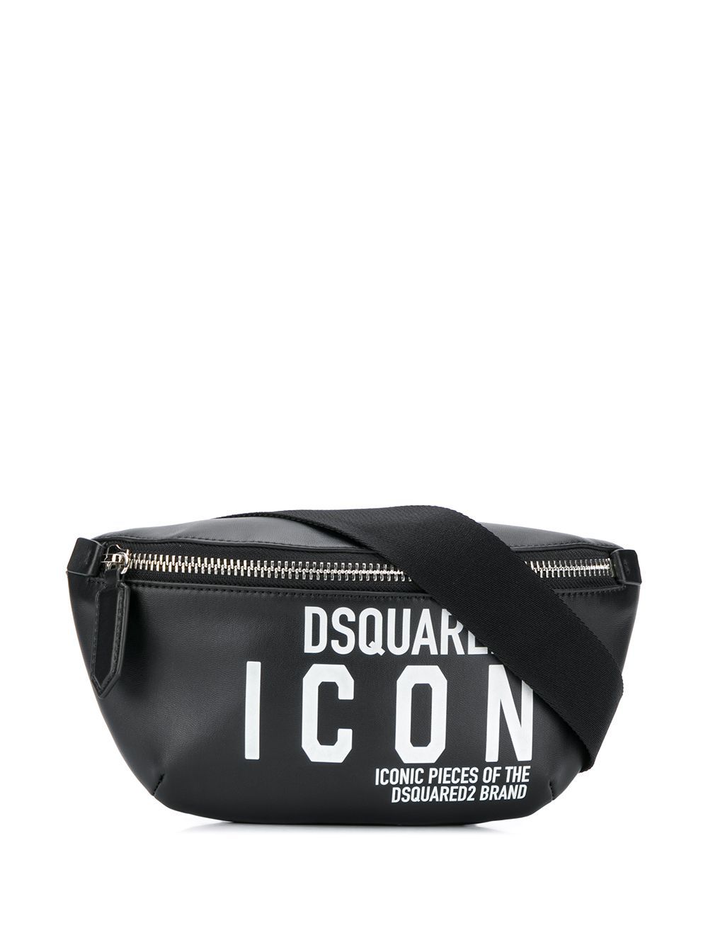 DSQUARED Icon Print Belt Bag Black - Maison De Fashion 