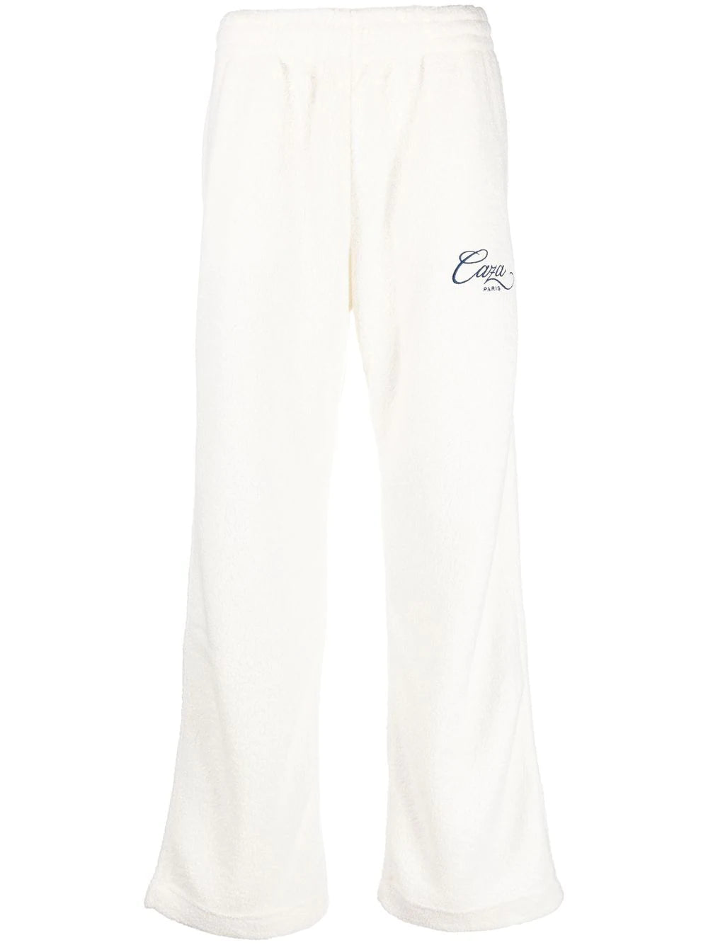 CASABLANCA Caza Terry Track Pant Off-White - MAISONDEFASHION.COM